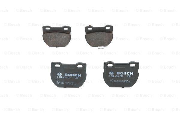 Гальмівні колодки, комплект Bosch 0 986 424 827
