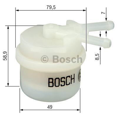 Bosch 0 986 450 039 Фільтр палива 0986450039: Купити в Україні - Добра ціна на EXIST.UA!