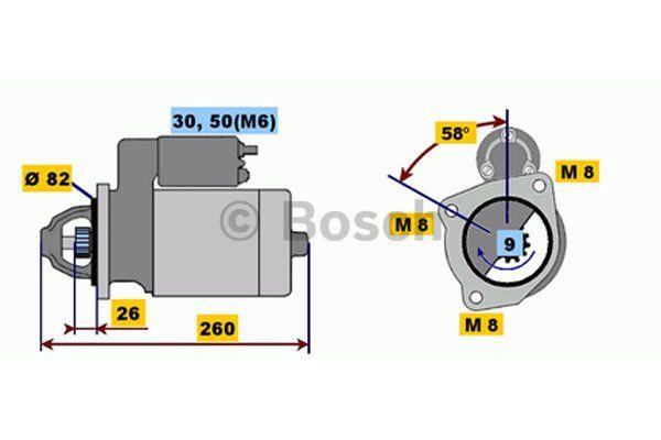 Купити Bosch 0 001 218 159 за низькою ціною в Україні!