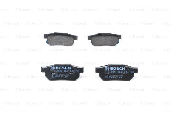 Гальмівні колодки, комплект Bosch 0 986 461 131