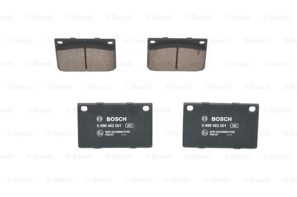 Гальмівні колодки, комплект Bosch 0 986 462 001