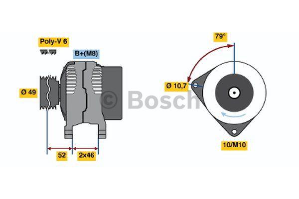 Купити Bosch 0 986 048 911 за низькою ціною в Україні!