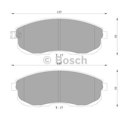 Bosch 0 986 AB9 239 Гальмівні колодки, комплект 0986AB9239: Купити в Україні - Добра ціна на EXIST.UA!