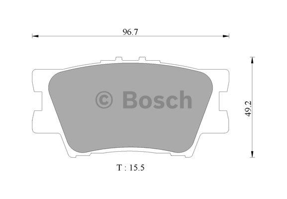 Bosch 0 986 AB9 362 Гальмівні колодки, комплект 0986AB9362: Купити в Україні - Добра ціна на EXIST.UA!
