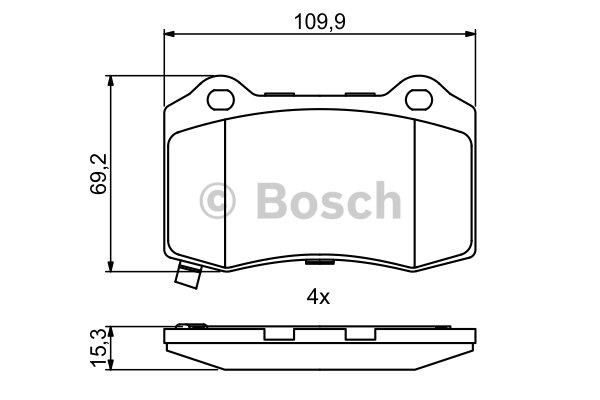 Купити Bosch 0 986 494 708 за низькою ціною в Україні!