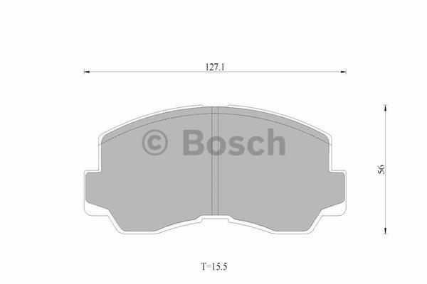Bosch 0 986 AB9 229 Гальмівні колодки, комплект 0986AB9229: Купити в Україні - Добра ціна на EXIST.UA!