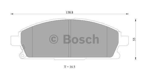 Bosch 0 986 AB9 179 Гальмівні колодки, комплект 0986AB9179: Купити в Україні - Добра ціна на EXIST.UA!
