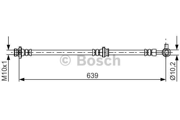 Тормозной шланг Bosch 1 987 481 697