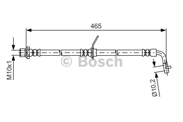 Тормозной шланг Bosch 1 987 481 613