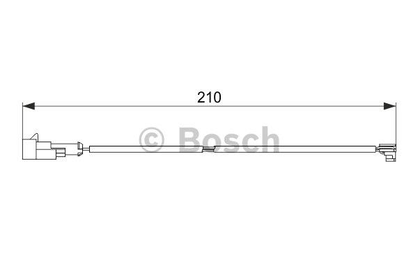 Датчик зносу гальмівних колодок Bosch 1 987 474 520