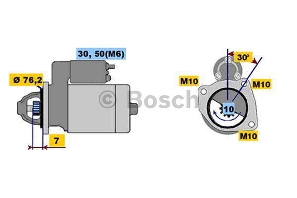 Bosch 0 986 016 480 Стартер 0986016480: Купити в Україні - Добра ціна на EXIST.UA!