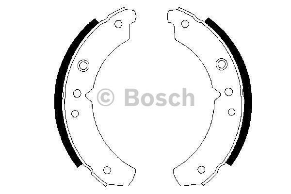 Bosch 0 986 487 507 Гальмівні колодки, комплект 0986487507: Купити в Україні - Добра ціна на EXIST.UA!