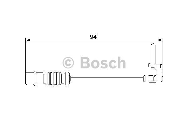 Bosch 1 987 474 927 Датчик зносу гальмівних колодок 1987474927: Купити в Україні - Добра ціна на EXIST.UA!