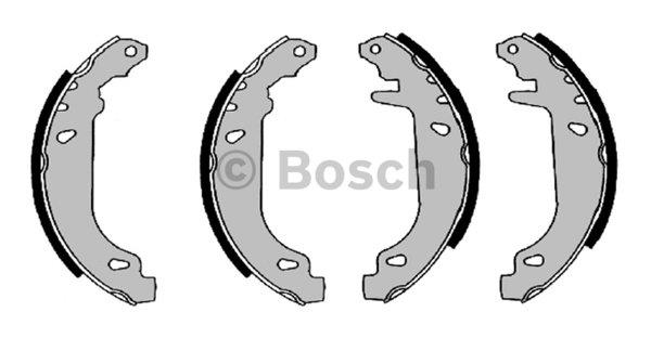 Bosch F 026 004 272 Колодки гальмівні барабанні, комплект F026004272: Купити в Україні - Добра ціна на EXIST.UA!
