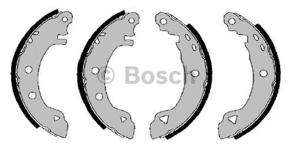 Bosch F 026 004 289 Колодки гальмівні барабанні, комплект F026004289: Приваблива ціна - Купити в Україні на EXIST.UA!