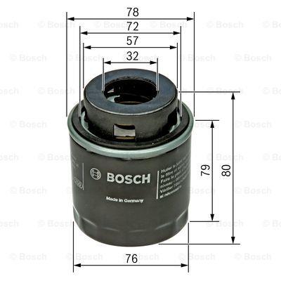 Bosch F 026 407 079 Фільтр масляний F026407079: Купити в Україні - Добра ціна на EXIST.UA!