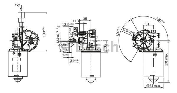 Bosch Електродвигун – ціна 6370 UAH