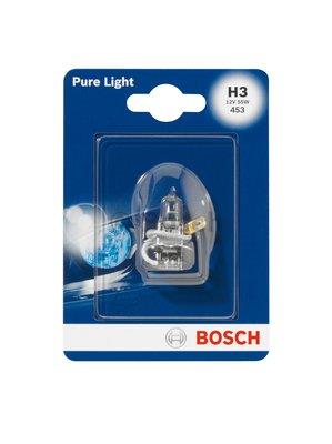 Лампа галогенна Bosch Pure Light 12В H3 55Вт Bosch 1 987 301 006