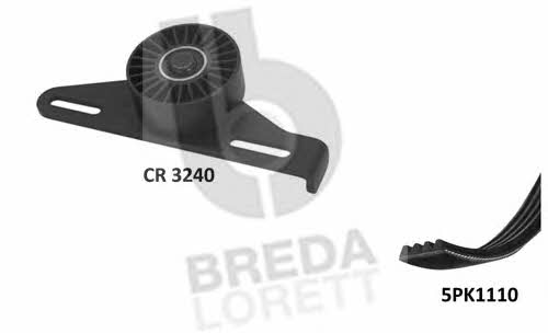 Breda lorett KCA 0025 Комплект ременя генератора KCA0025: Купити в Україні - Добра ціна на EXIST.UA!