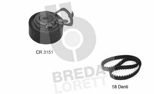 Breda lorett KCD 0222 Комплект зубчастих ременів KCD0222: Купити в Україні - Добра ціна на EXIST.UA!