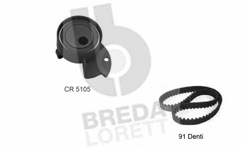 Breda lorett KCD 0265 Комплект зубчастих ременів KCD0265: Купити в Україні - Добра ціна на EXIST.UA!
