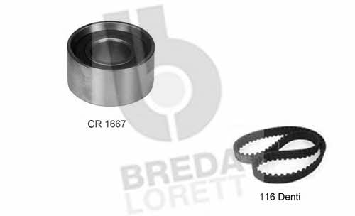 Breda lorett KCD 0266 Комплект зубчастих ременів KCD0266: Купити в Україні - Добра ціна на EXIST.UA!
