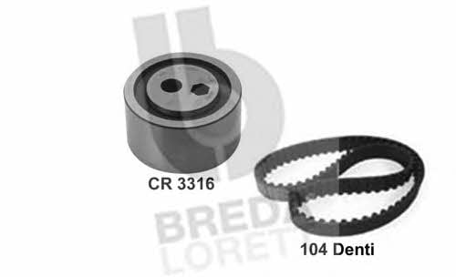 Breda lorett KCD 0716 Комплект зубчастих ременів KCD0716: Купити в Україні - Добра ціна на EXIST.UA!