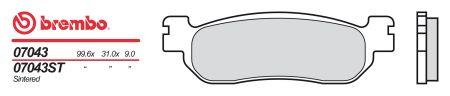 Купить Brembo 07043XS по низкой цене в Украине!