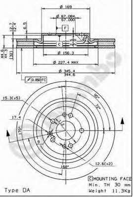 Купить Brembo 09760611 – отличная цена на EXIST.UA!
