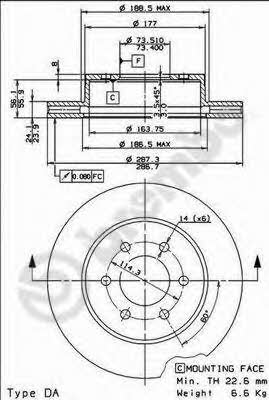 Купить Brembo 09765011 – отличная цена на EXIST.UA!