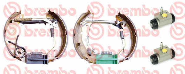 Колодки тормозные с цилиндрами, комплект Brembo K 50 003