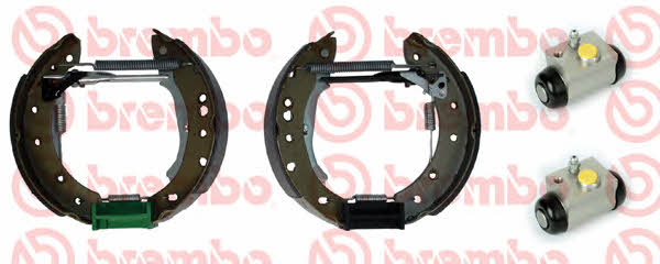 Колодки тормозные с цилиндрами, комплект Brembo K 61 082