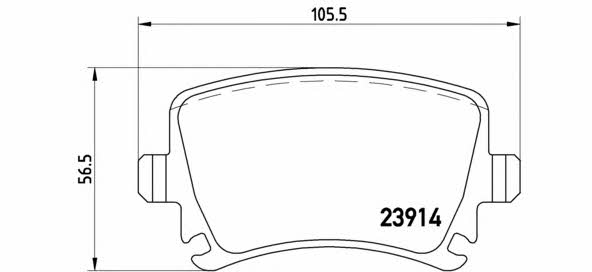 Купить Brembo 07.B315.22 по низкой цене в Украине!