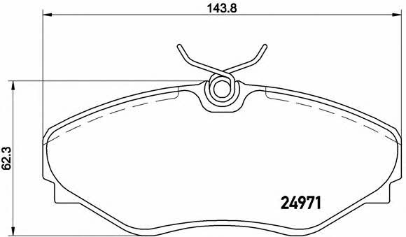 Купить Brembo P 68 055 по низкой цене в Украине!