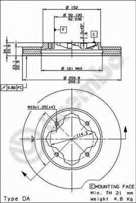 Купить Brembo 09529014 – отличная цена на EXIST.UA!