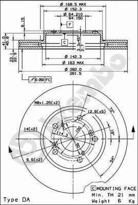 Купить Brembo 09793211 – отличная цена на EXIST.UA!