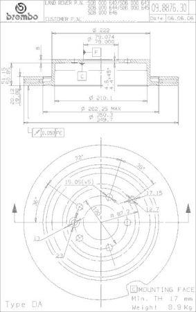 Купить Brembo 09887631 – отличная цена на EXIST.UA!