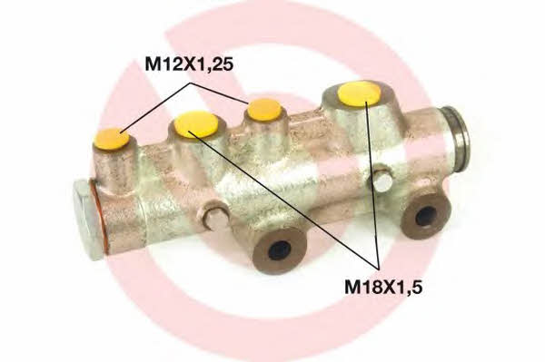 Купить Brembo M A6 005 по низкой цене в Украине!