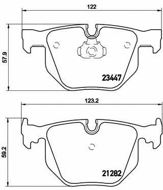 Купить Brembo P 06 029 по низкой цене в Украине!