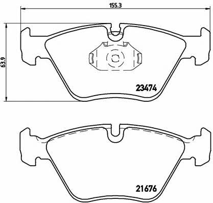 Купить Brembo P 06 042 по низкой цене в Украине!