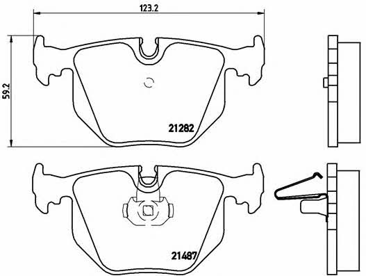 Купить Brembo P 06 044 по низкой цене в Украине!