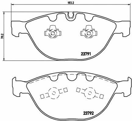 Купить Brembo P 06 047 по низкой цене в Украине!