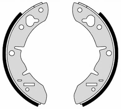 Колодки тормозные барабанные, комплект Brembo S 52 501