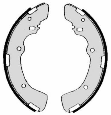 Колодки тормозные барабанные, комплект Brembo S 54 511