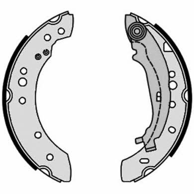 Колодки тормозные барабанные, комплект Brembo S 54 521