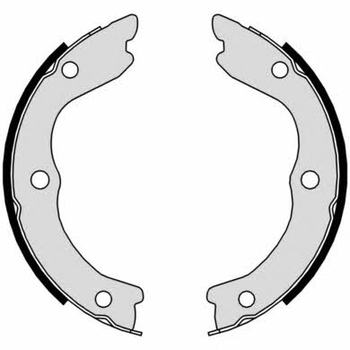 Колодки тормозные стояночного тормоза Brembo S 56 543