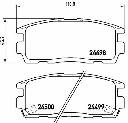 Купить Brembo P 10 004 по низкой цене в Украине!