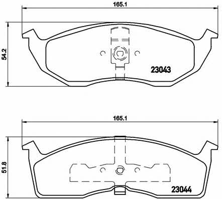 Купить Brembo P 11 008 по низкой цене в Украине!