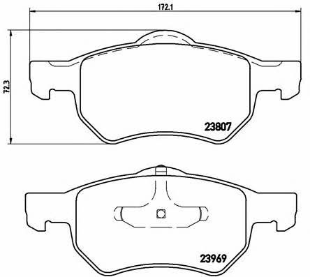 Купить Brembo P 11 013 по низкой цене в Украине!