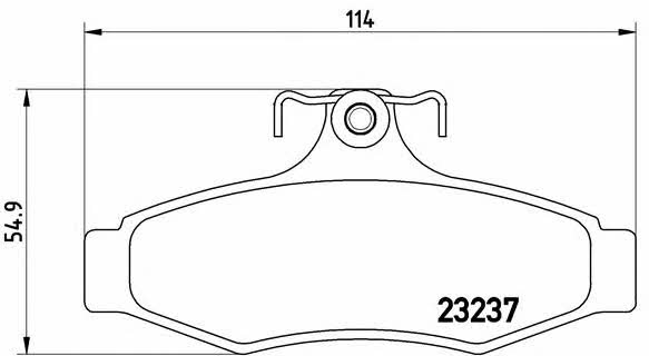 Купить Brembo P 15 005 по низкой цене в Украине!